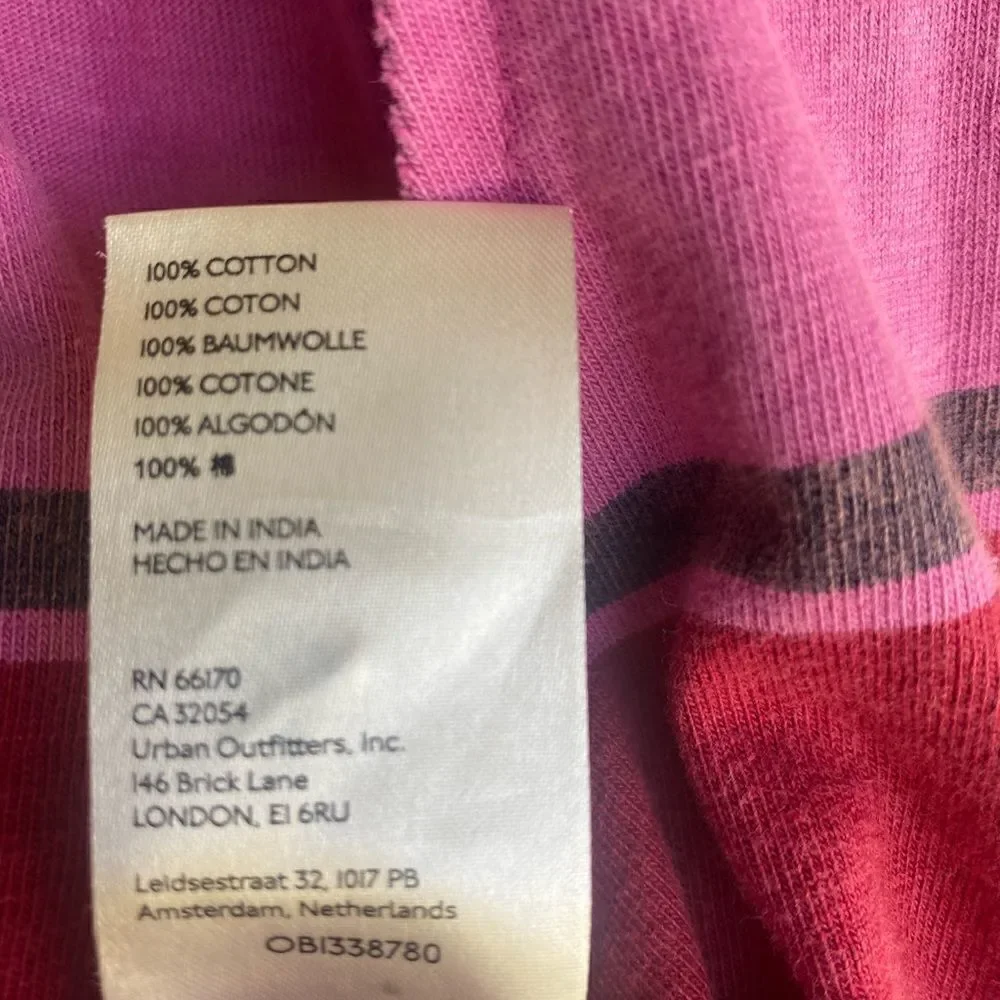 NWT We The Free Walking On Sunshine Racer Back Tee in Plumb Combo - Picture 9 of 12